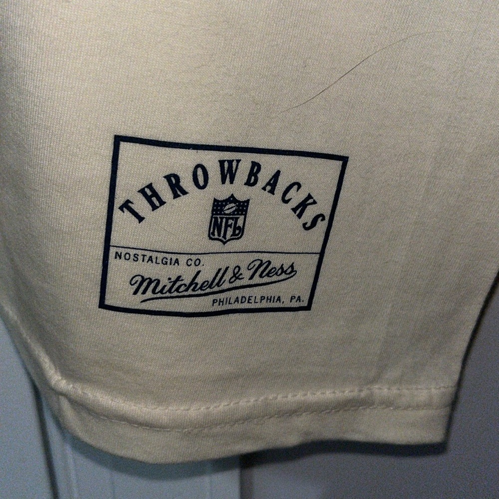 Mitchell & Ness Cream Dallas Cowboys Super Bowl Tee - Picture 3 of 5